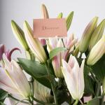 Pink Lily Bouquet with Custom Wrapping