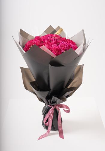 Hot Pink - Spray Rose Bouquet