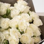 Snow - Spray Rose Bouquet